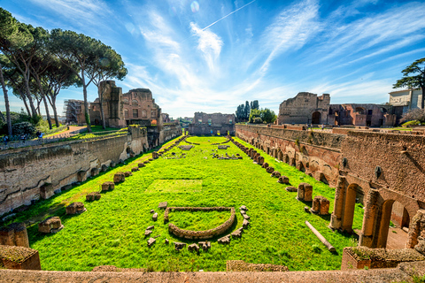 Rome: Colosseum Arena, Romeins Forum & Palatijnse Heuvel TourTour in het Engels met arena, Forum Romanum en Palatijn