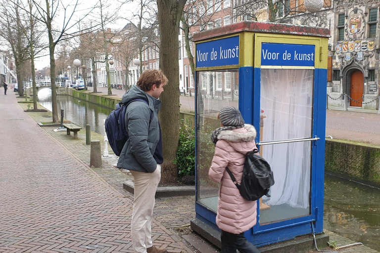 Delft: Halve Vermeer Tour met kerk- en museumbezoekEngels