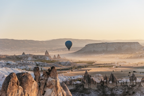 From Ortahisar: Panoramic Hot Air Balloon Viewing Tour