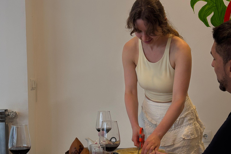 Batumi: Georgian Cooking Class with Wine and Souvenirs