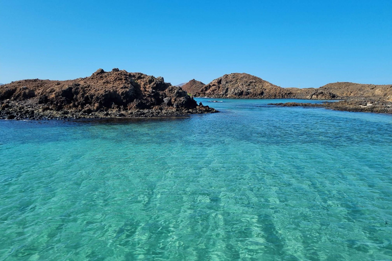 Fuerteventura: Lobos Eiland Boottocht met Begeleide Wandeling