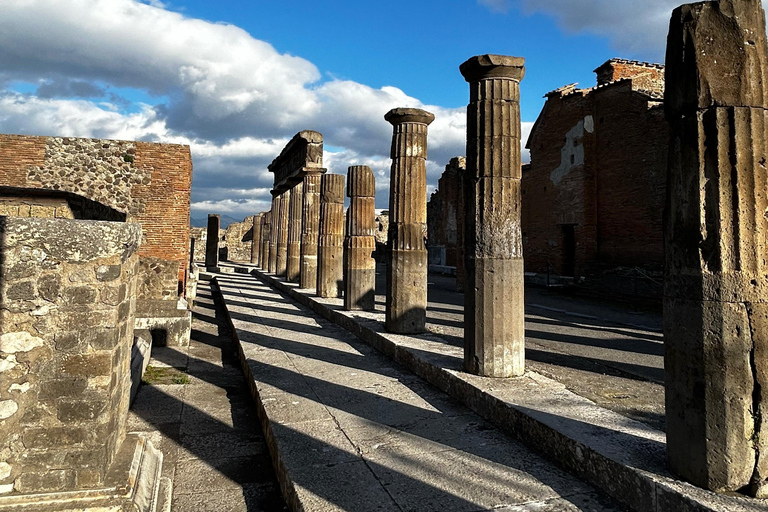 从那不勒斯或索伦托出发游览阿马尔菲海岸和庞贝古城从那不勒斯出发的私人飞机