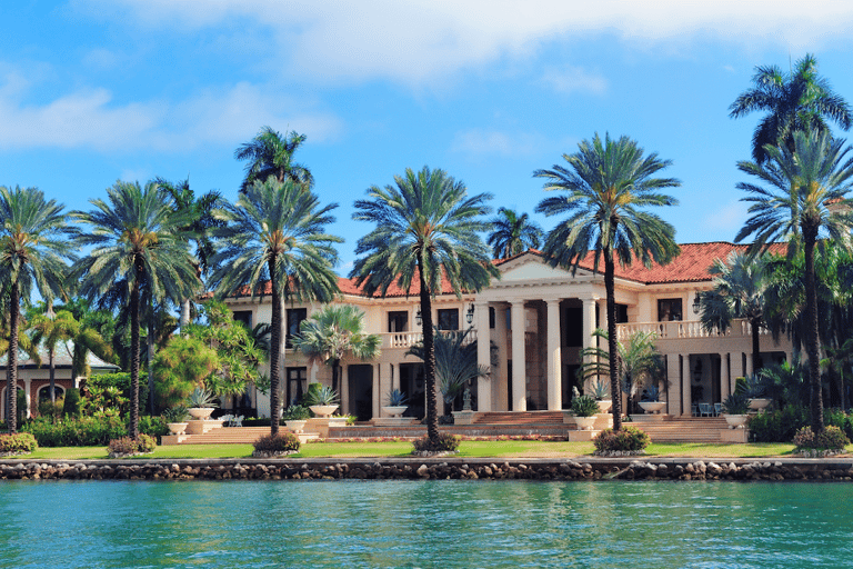 Miami: Tour en barco por las casas de los famosos y las mansiones de los millonarios