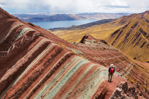 From Cusco: Guided Day Trip to Pallay Punchu + Racchi with Meals Guided Tour of Pallay Punchu Mountain and Racchi, with Stop at the Textile Center