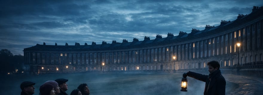 Bath : secrets obscurs et lieux hantés – promenade fantôme interactive