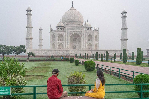 Au départ de Delhi : Circuit de 4 jours dans le Triangle d&#039;Or avec safari léopardCircuit sans hébergement