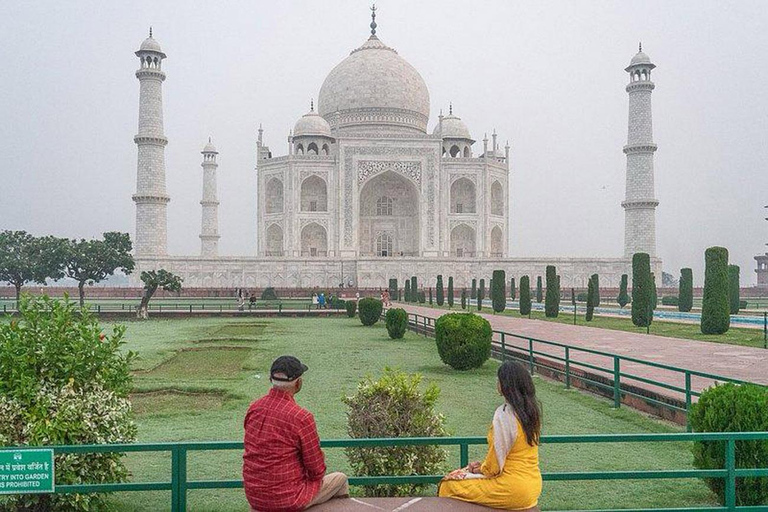 Au départ de Delhi : Circuit de 4 jours dans le Triangle d&#039;Or avec safari léopardCircuit sans hébergement