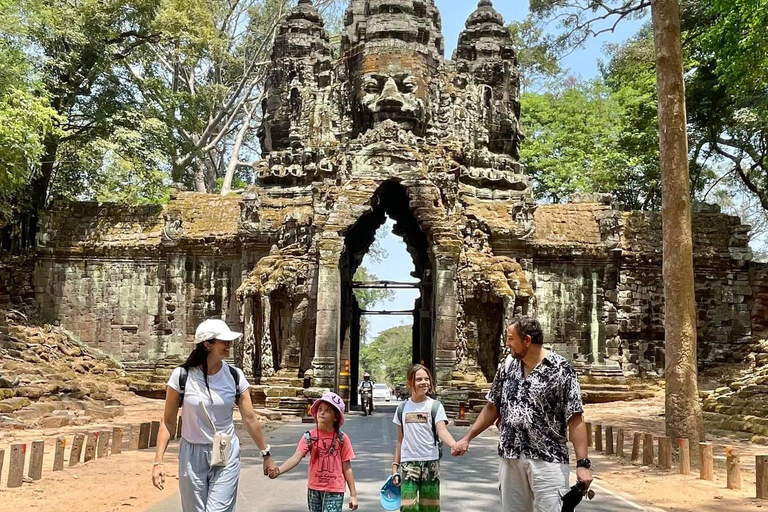 Phnom Penh: Fly-In Angkor Wat Tour & Flex-Airport Transfers⁠ Option 1: Angkor Temples w/ Hotel Pickup & Airport Drop-off