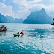 Khao Sok: Overnight Cheow Lan Lake Floating Raft House Khao Sok: Overnight Cheow Lan Lake Floating Raft House