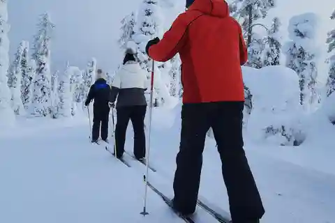 Kittilä: Esquí de fondo de Laponia Levi para principiantes
