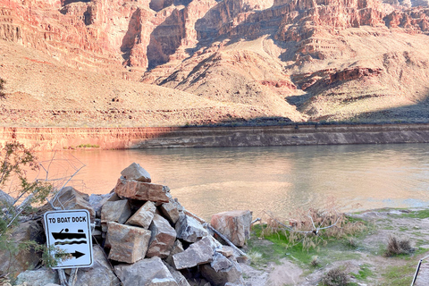 Las Vegas : Tour en bateau, tour en hélicoptère et Skywalk au Grand Canyon