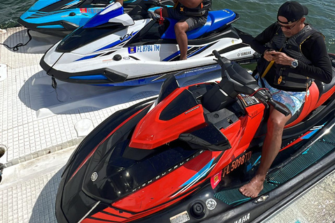 Location de jet-ski dans la baie de Biscayne et tour en bateau gratuit