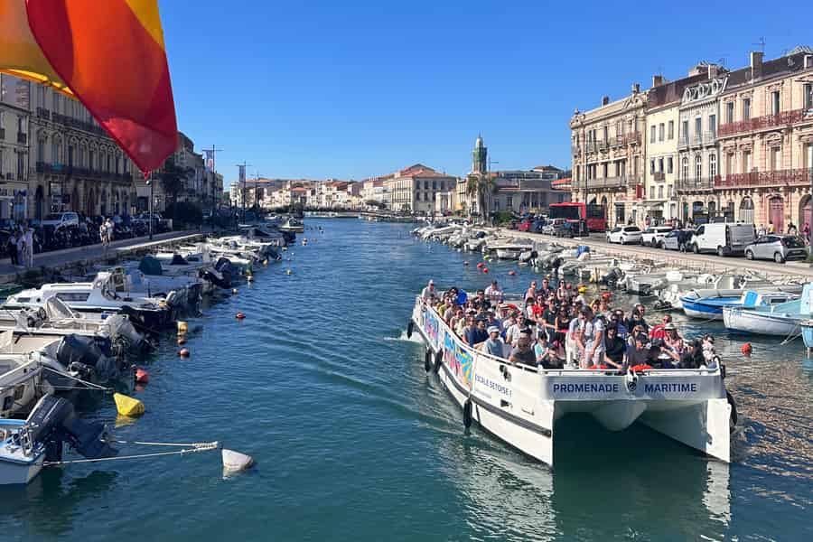 Sète: 3-in-1-Stadtrundfahrt durch die Kanäle, das Meer und den Étang. Foto: GetYourGuide