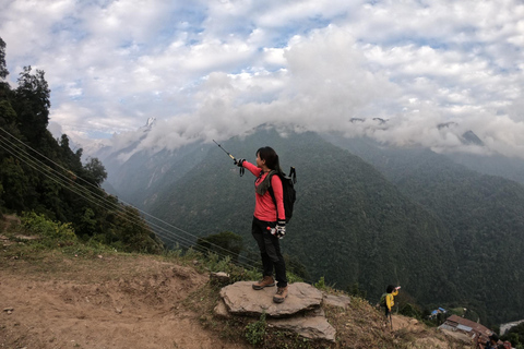 Pokhara: Szybki trekking do bazy pod Annapurną