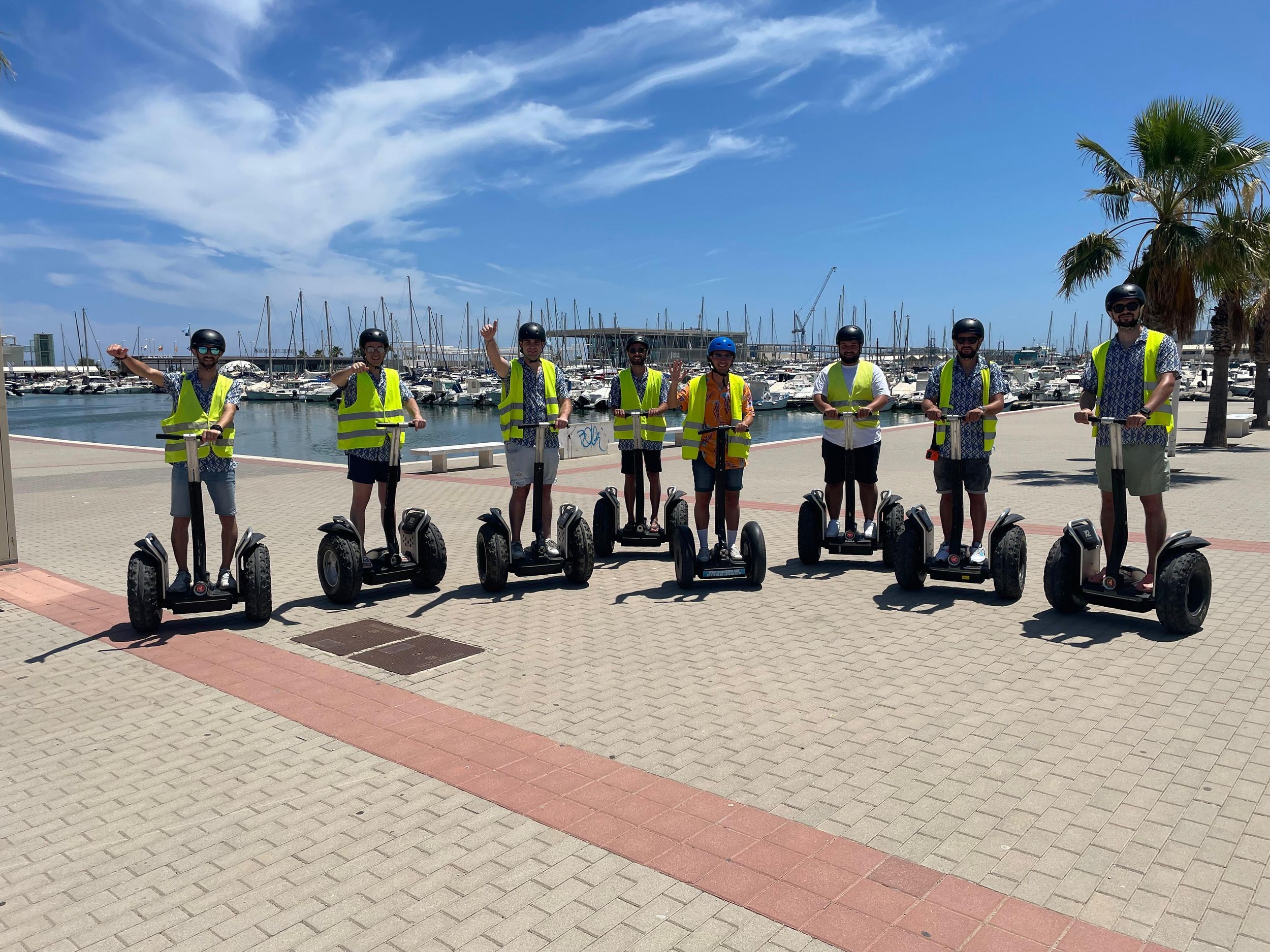 Segway-Tour: Hafen und Jachthafen von Dénia