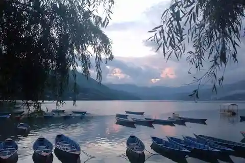 Day Hiking Sarangkot to World Peace Stupa from Lakeside