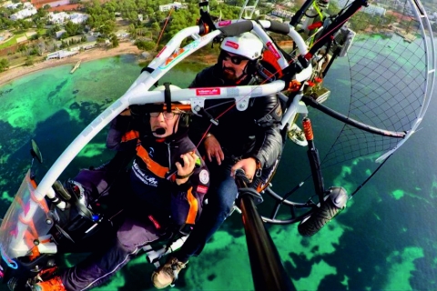 Ibiza: Motorized Paragliding Flight around the Island Ibiza: Motorized Paragliding Flight & Photographic report