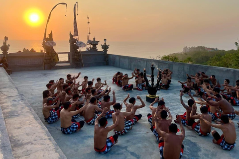 Bali: Kecak Fire Dance & Uluwatu Cliff Sunset Entry Ticket Sunset Kecak Dance Ticket Only