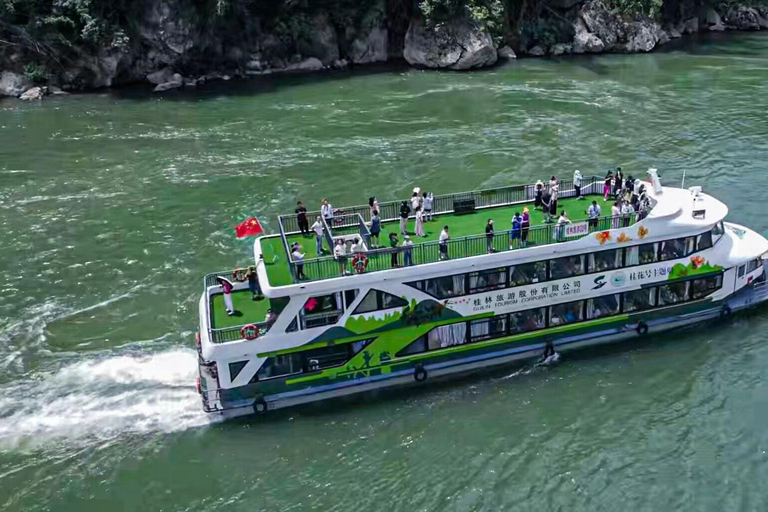 Guilin: Li River Cruise to Yangshuo with Spanish Guide