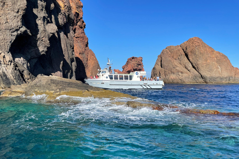 From Sagone/Cargèse: Scandola, Piana and Girolata Boat Tour