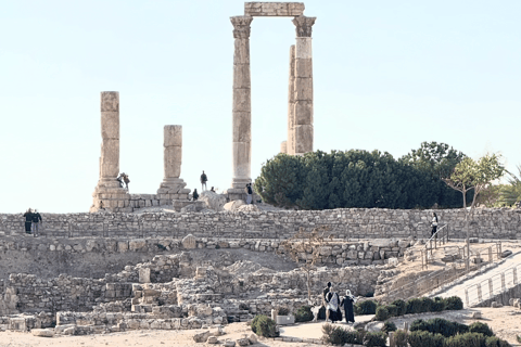 Amman: Walking Tour with Citadel, Art Trail, & Souks