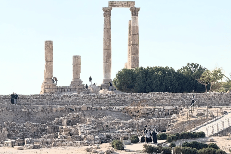 Amman: Walking Tour with Citadel, Art Trail, & Souks