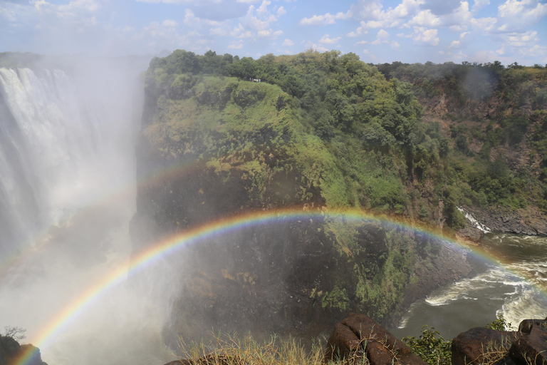 Excursão de um dia às Cataratas Vitória, de ambos os lados, a partir de Kasane Zim e ZâmbiaExcursão de um dia às Cataratas Vitória a partir de Kasane Zim e Zâmbia