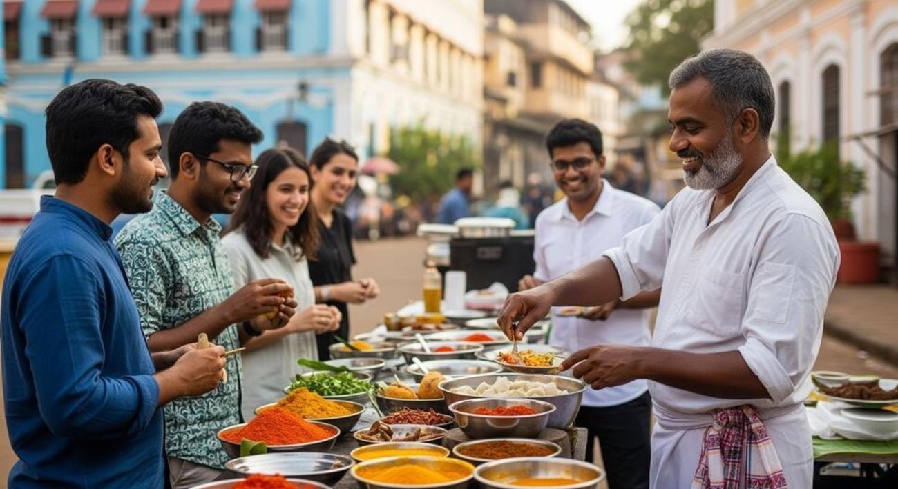 Goa: Panjim Food Walk mit ortkundigem Guide