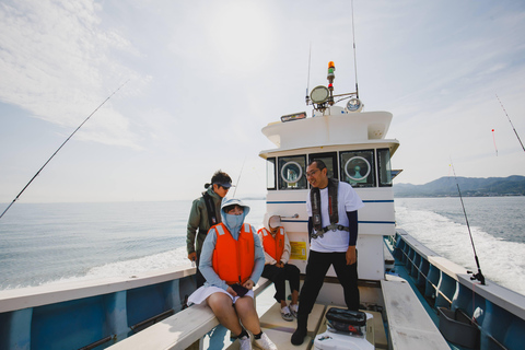 Osaka : Excursion de pêche, déjeuner et dîner avec un pêcheur certifié