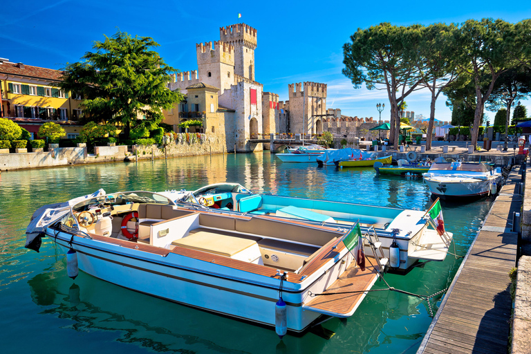 From Milan: Verona, Sirmione, Lake Garda Private Boat cruise
