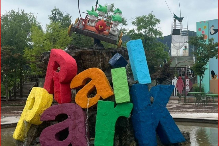 A partir de Seul: Begonia Bird Park, Rail Bike e Garden TourDongdaemun, 9h