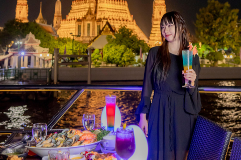 Bangkok: Chao Phraya Princess Dinner Cruise with Live Music ASIATIQUE Pier - Chao Phraya Princess Dinner Cruise