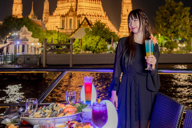 Bangkok: Chao Phraya Princess Dinner Cruise with Live Music ASIATIQUE Pier - Chao Phraya Princess Dinner Cruise