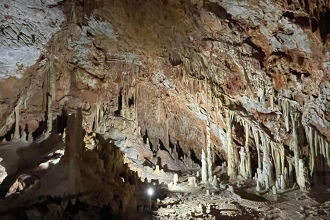 From Athens: Mani Private Day Tour with Diros Caves