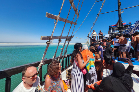 From Djerba: Pirate Day at Plage des Sables Blancs - Zarzis