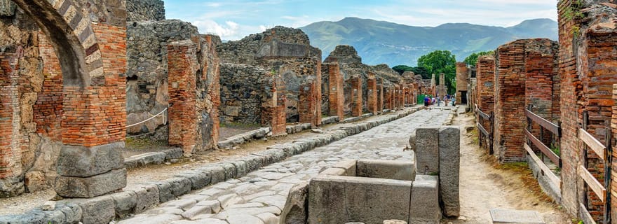 Volcans et ruines : visite du Vésuve, d'Herculanum et de Pompéi