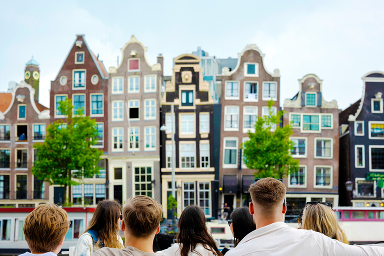 Amsterdam : La toute nouvelle croisière sur les canaux avec un vin, une bière ou un sodaAmsterdam : Croisière élégante sur les canaux avec une bière, un vin ou un soda