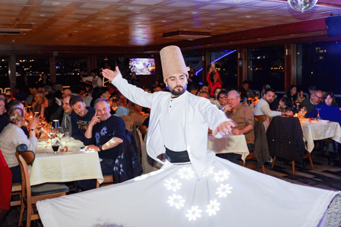 Istanbul Bosphorus Dinner Cruise with Live Shows & Transfer Dinner Cruise – Soft Drinks & Transfer Included