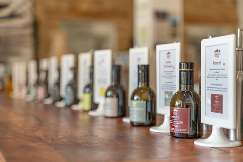 Free tour of the olive oil mill and olive oil tasting