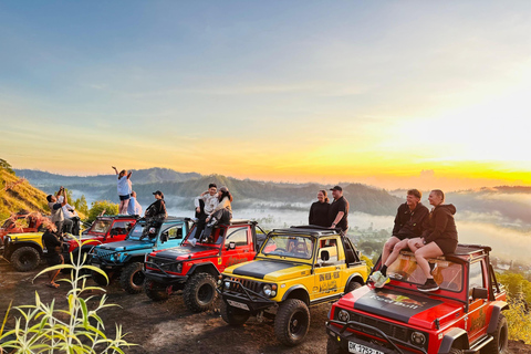 Mount Batur Jeep Sunrise With Breakfast & Natural Hot Spring Jeep sunrise and hot spring (without hotel transfer)