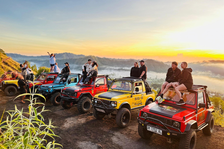 Mount Batur Jeep Sunrise With Breakfast & Natural Hot Spring Hot spring ticket (no jeep)
