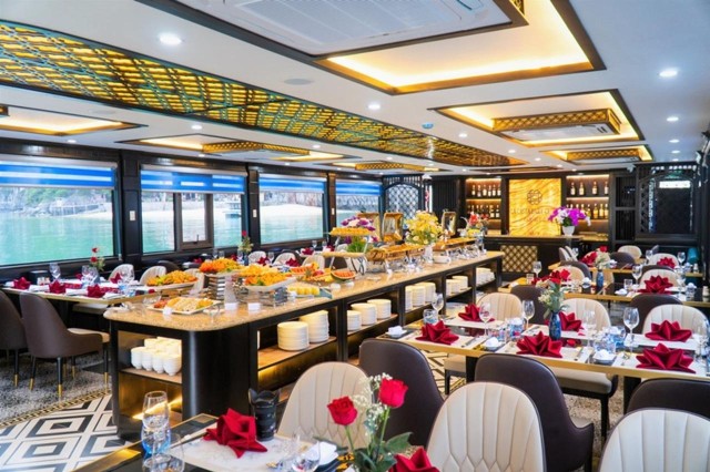 From Hanoi:Ha Long Bay 2 days 1 night-cruise 6 stars luxury