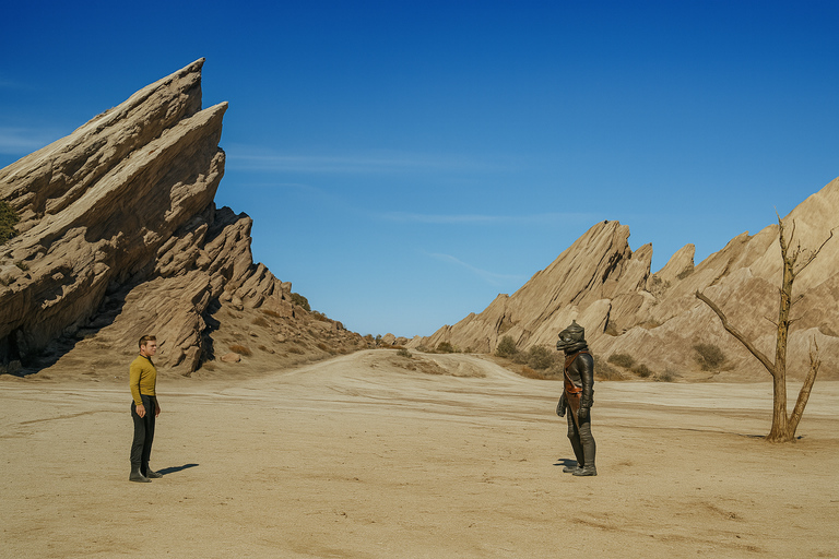 From LA: Vasquez Rocks, The Star Trek & Hollywood Adventure