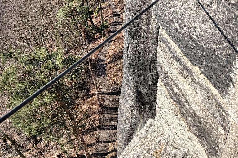 From Dresden: Table mountains Lilienstein & Königstein tour