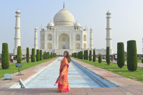 Vanuit Delhi: Taj Mahal en Fatehpur Sikri-tour op dezelfde dag