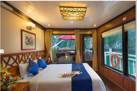 2-tägige Ha Long Bay Island Cruise Tour mit einem 3-Sterne-Kreuzfahrtschiff