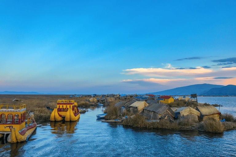 From Puno: Lake Titicaca Floating Islands Guided Boat Tour