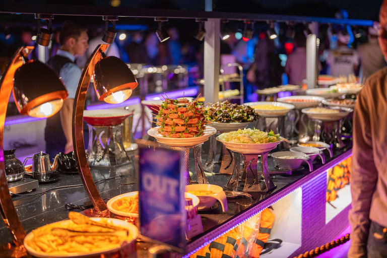 Bangkok : Super Galaxy Luxury Chaophraya River Dinner Cruise Super Galaxy Dinner Cruise with Private Hotel Transfer