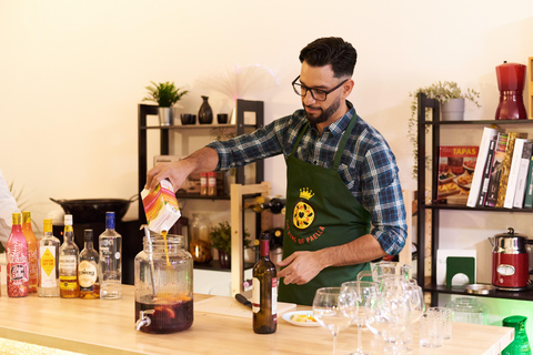 Madrid: Paella und Sangria Workshop mit Tapas Verkostung