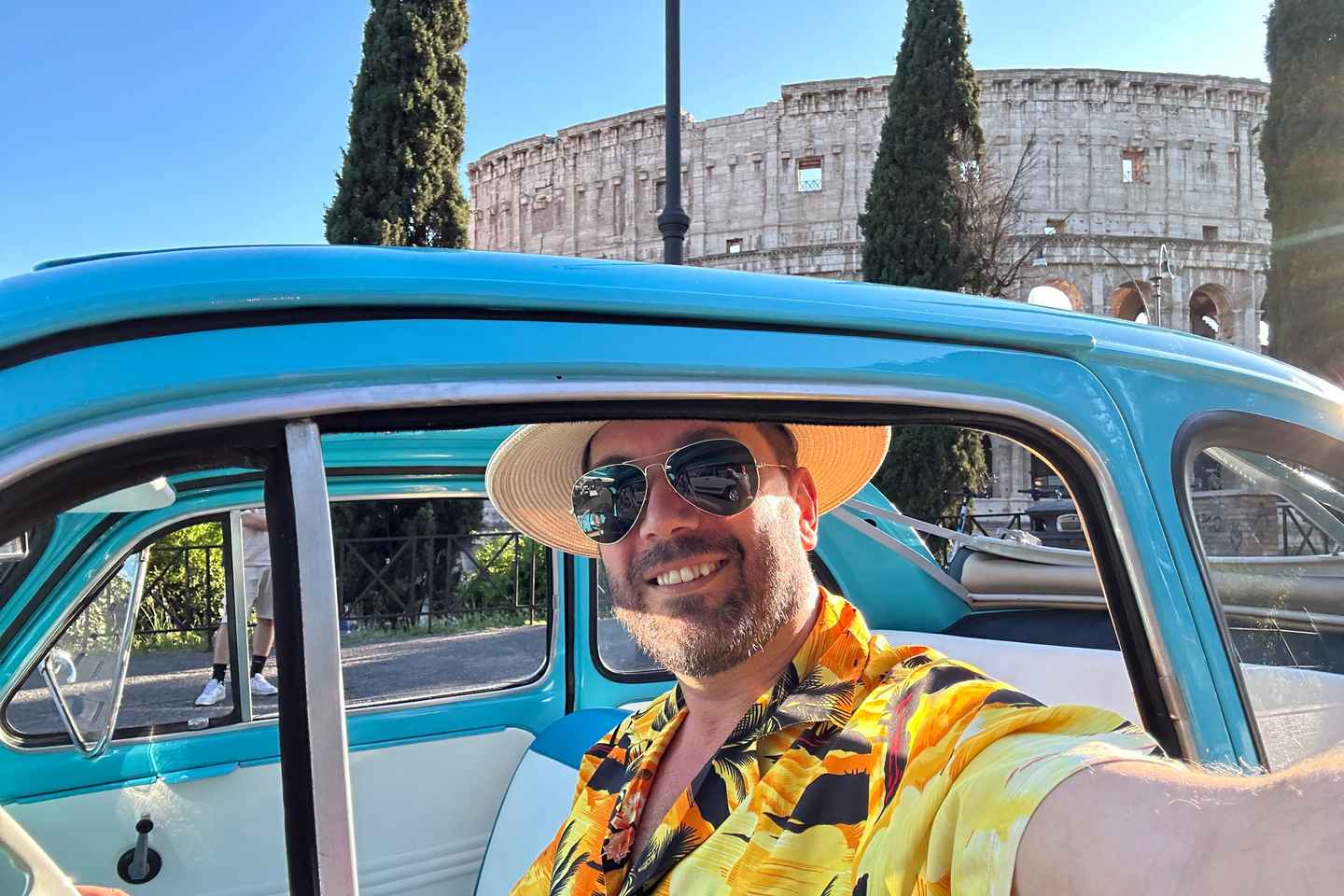 Rome: only V.I.P fiat vintage tour